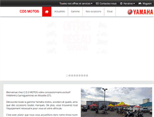 Tablet Screenshot of cdsmotos.com